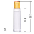 100ml pet light-proof makeup setting thick wall double-layer dispensing spray lotion cosmetic bottle diamond-shaped double-layer bottle medium bottle ml