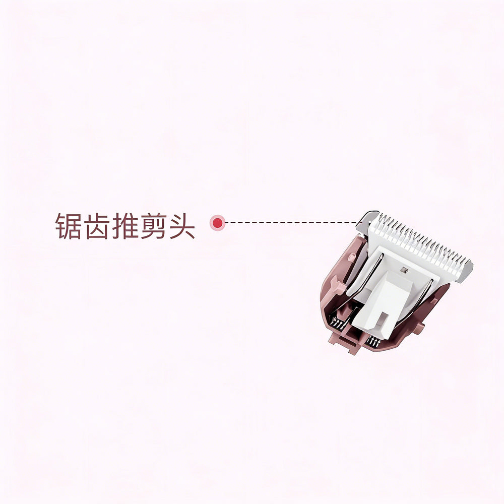 Waterproof rechargeable women's electric shaver, dual-head body groomer, wet & dry razor, cross-border hair removal device