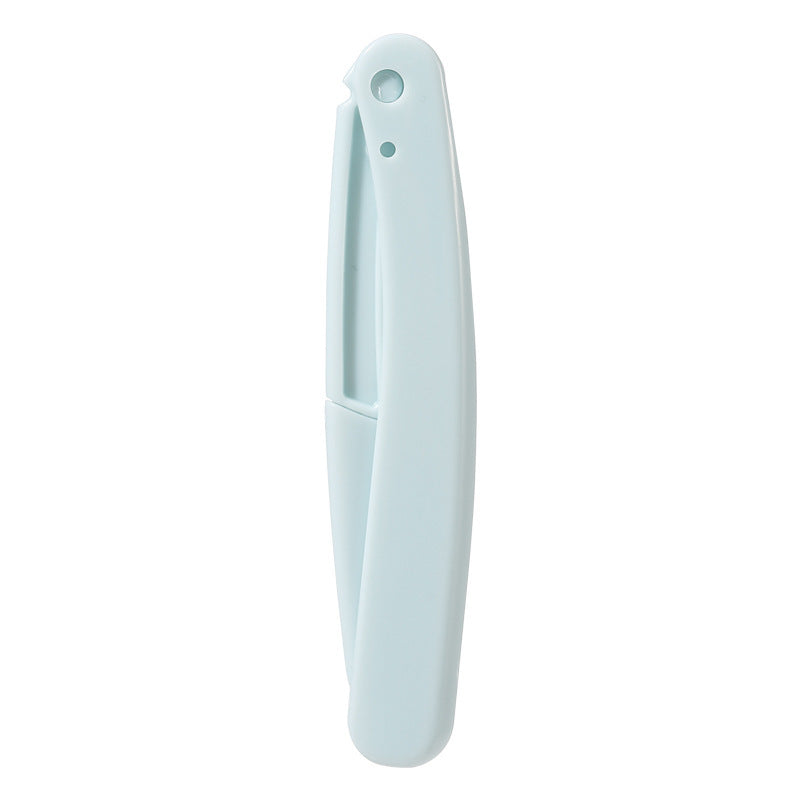 Xixi portable foldable eyebrow trimmer - safe, scratch-resistant stainless steel eyebrow razor for beginners - 3-piece set