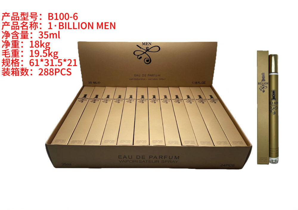 Arabian & vietnamese perfume cross-border hot seller: women's q-version perfume sample - brand name, long-lasting, 35ml sample size - wholesale available