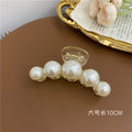 Korean large pearl clip hairpin eleganceelegant female back shark clip hair clip hair clip hair clip