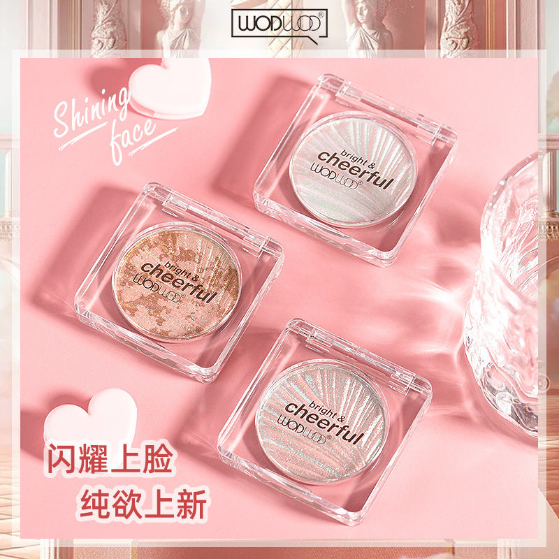 Wodwod galaxy baked highlighting powder - shimmering glitter for a fairy-tale diamond glow