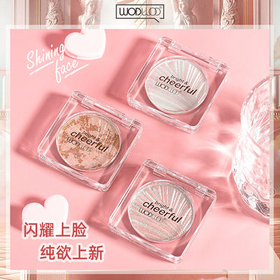 Wodwod galaxy baked highlighting powder - shimmering glitter for a fairy-tale diamond glow