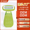 New large soap head razor for women's intimate and underarm hair removal - anti-slip, anti-scratch beauty tool - factory wholesale