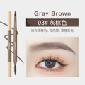 Wodwod ultra-fine brow pencil for women - waterproof, sweat-proof, long-lasting, smudge-proof, defined hair-like strokes, natural wild brow look, dual-ended brow pen