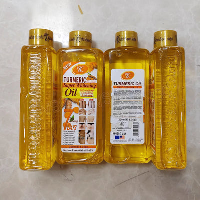 foreign trade 7-day brightening turmeric essential oil moisturizing whole body massage massage oil carrot oil 200ml