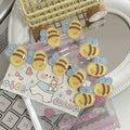Busy bee hair clip - cute cartoon sweet girl bangs kids headwear side ponytail student hair clip