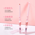 lip liner double-ended dual-effect silky smooth and long-lasting makeup control lip pencil easiest for match matte lip lipstick pen