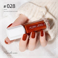 028#red apricot baked glaze