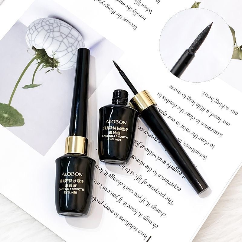 Alobon eyeliner: long-lasting, smooth application, quick-drying, waterproof, sweat-proof, smudge-proof, and easy to remove
