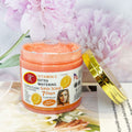 vc wet salt scrub bath salt strawberry exfoliating cleansing vitamin c scrub 650g foreign trade wholesale