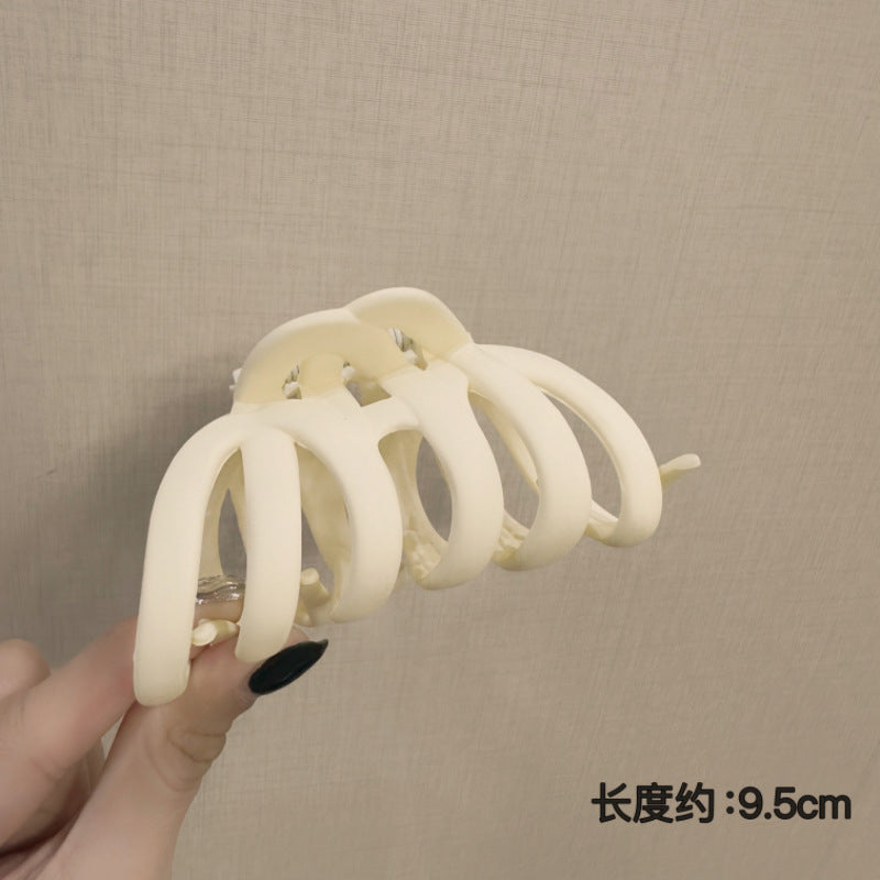 Korean autumn/winter premium hair clips - exquisite claw clips for updos, large size shark clips for thick hair, women's hair accessories