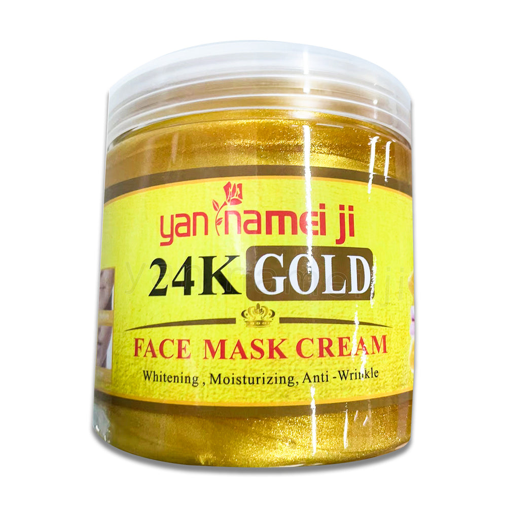 exclusive 24k gold facial mask moisturizing, hydrating, repairing and cleansing cream 600g foreign trade wholesale
