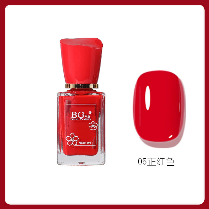 Oil-based nail polish, no-bake micro-gel, scented nail polish, long-lasting, quick-drying, nude color, non-peelable, nude color, sparkling nail polish