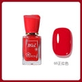 Oil-based nail polish, no-bake micro-gel, scented nail polish, long-lasting, quick-drying, nude color, non-peelable, nude color, sparkling nail polish