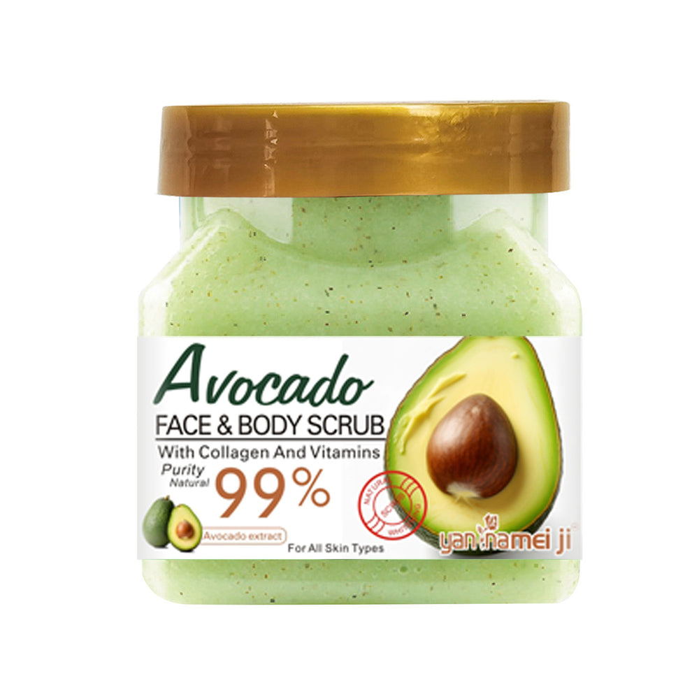 square bottle rice scrub to remove dead skin, clean fruit scrub to remove chicken skin, rose exfoliating cream 350g