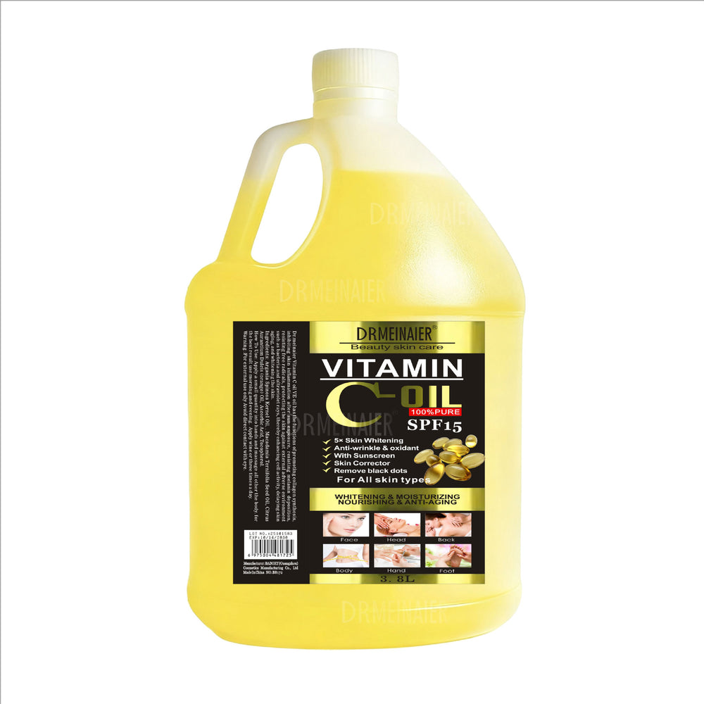 soothing massage oil for dry and moisturizing skin, full body massage oil, vitamin e & vitamin e oil, 3.8l wholesale
