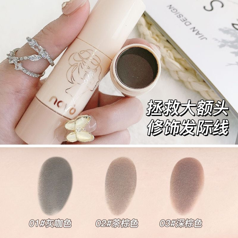 Novo hairline powder - volumizing, hairline filling, hairline repair, waterproof, long-lasting, shadowing & contouring powder