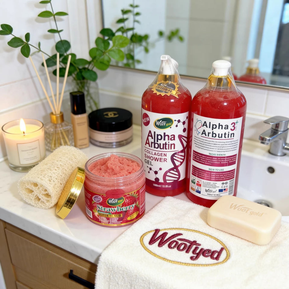 english strawberry scrub fruit handmade soap arbutin shower gel body cleansing care series