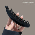 Lazy banana clip, high ponytail fixing clip, back of head hairpin, classy vertical clip hair accessories for women