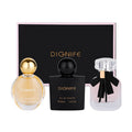 direct supply women's perfume gift box set black opium eau de liberty reversal paris perfume three-piece set wholesale