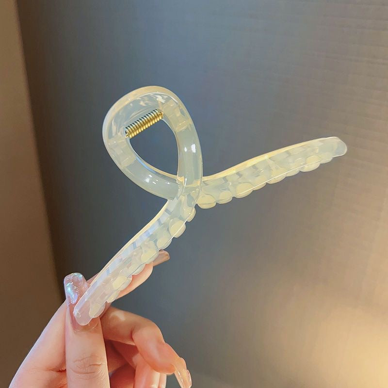 Classy sense of exquisite back head hair clip large hairpin female summer hair volume shark clip hair headwear hair accessories