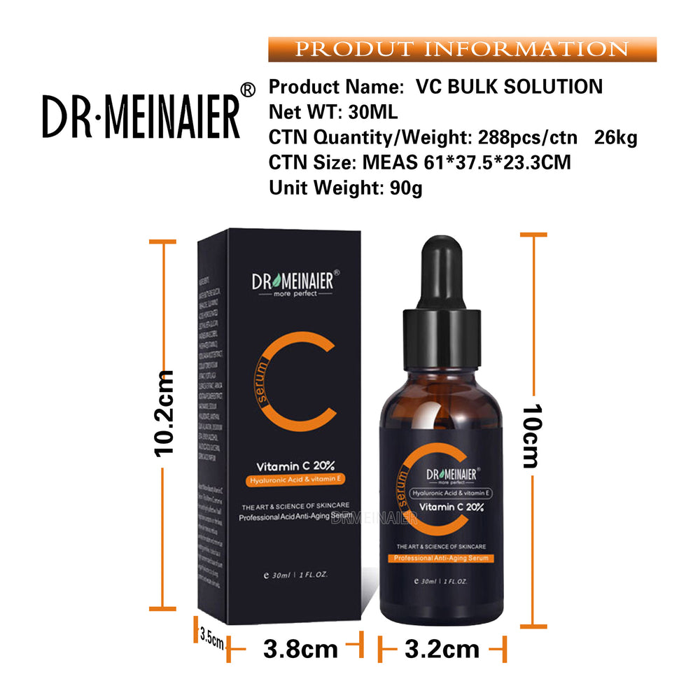 vitamin c brightening serum - hydrates, firms, and reduces melanin. vc essence 30ml - wholesale for export