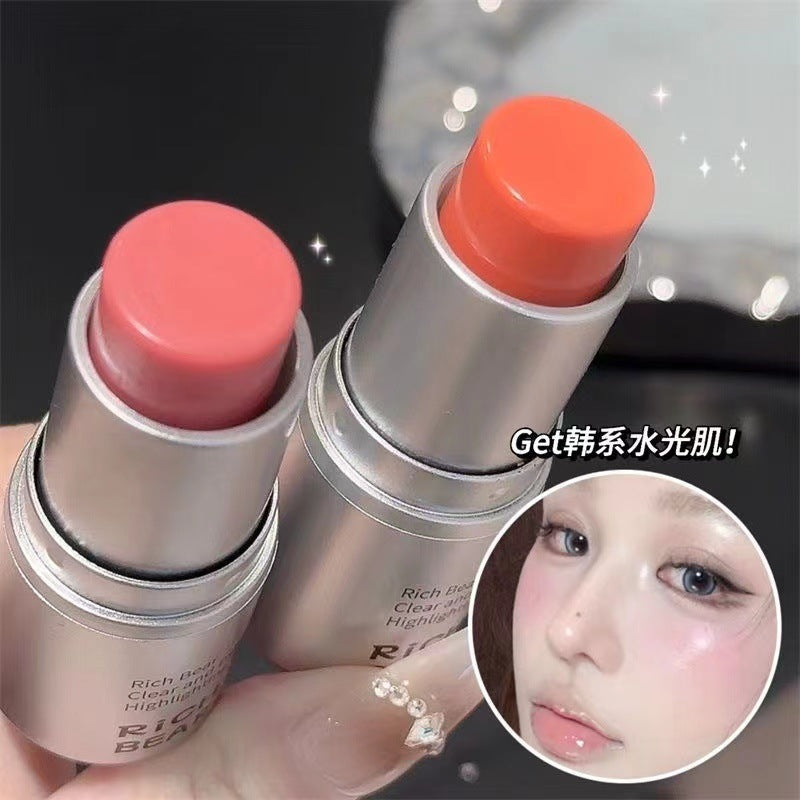 Kashiel highlight stick water glow skin repair stick water glow stick women nature brightening fine shimmer shadow pseudo makeup blush cream