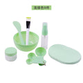 Silicone mask bowl soft gel beauty mixing bowl full set with 11-piece mask applicator set - wholesale beauty salon tools
