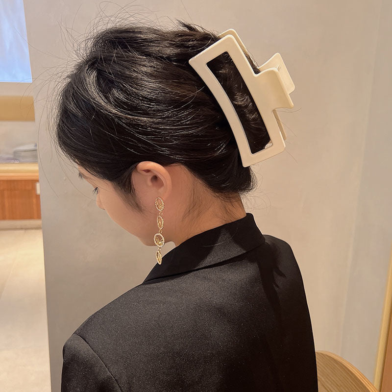 Hair clip for women's back of head, summer shark clip, high-end hair clip, large hair clip, 2023 new style