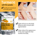 turmeric brightening & hydrating mask powder - moisturizing, nourishing, and skin softening. available in powder sachets. factory direct sales & wholesale