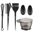 Wholesale hair dye kit - 5 piece set: comb, ear covers, brush, hair mask bowl, and home hair coloring tools
