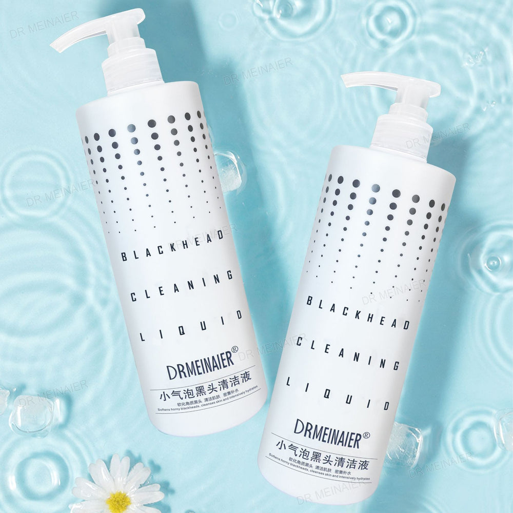 beauty salon ultrasonic small bubble blackhead exporting liquid softens pores cleans dirt blackheads acne skin care