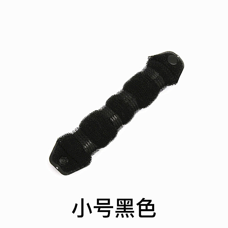 hot-selling k-style headwear caterpillar hair styling tool donut flower bud hair braiding artifact ball head set