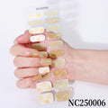 Zhengxiang custom gel nail stickers - waterproof uv gel therapy nail art stickers - 3d glitter, cat eye, and sparkle nail decals - european & american style