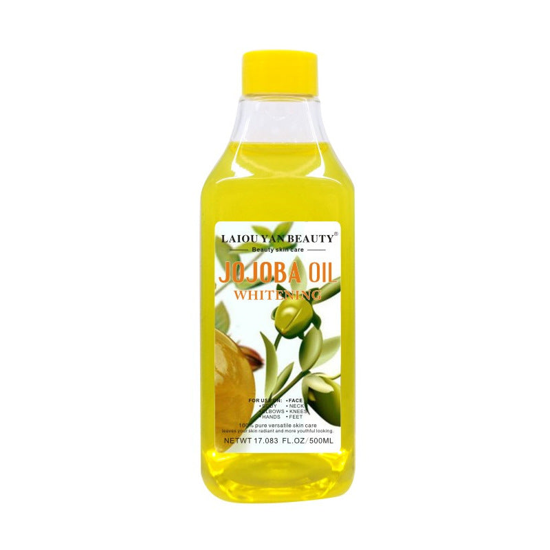 brightening & hydrating rosehip oil 500ml, aloe vera massage oil for hair, face & body, grape seed essential oil