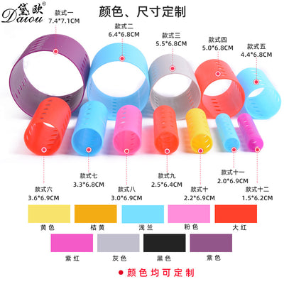 Diao light tube hair curler multi-size suit hair styling tool plastic light tube curling iron can be customized wholesale