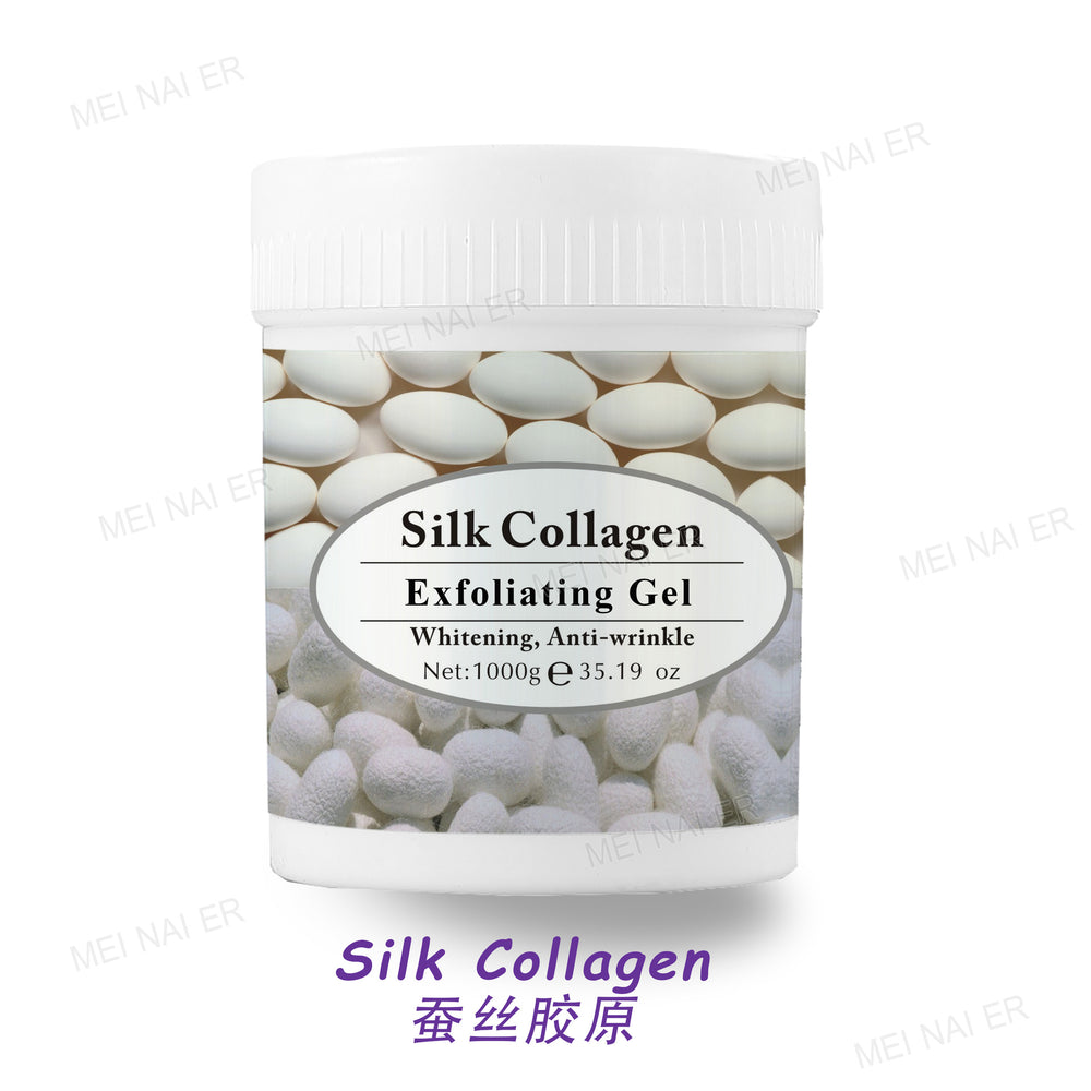 facial and body exfoliating gel, gentle and moisturizing, removes dead skin, deeply cleans pores, and treats body chicken skin