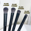 Jonbos wooden handle eyeshadow brush fiber hair large detail tapered silkworm brush eye smudge brush makeup brush eye makeup
