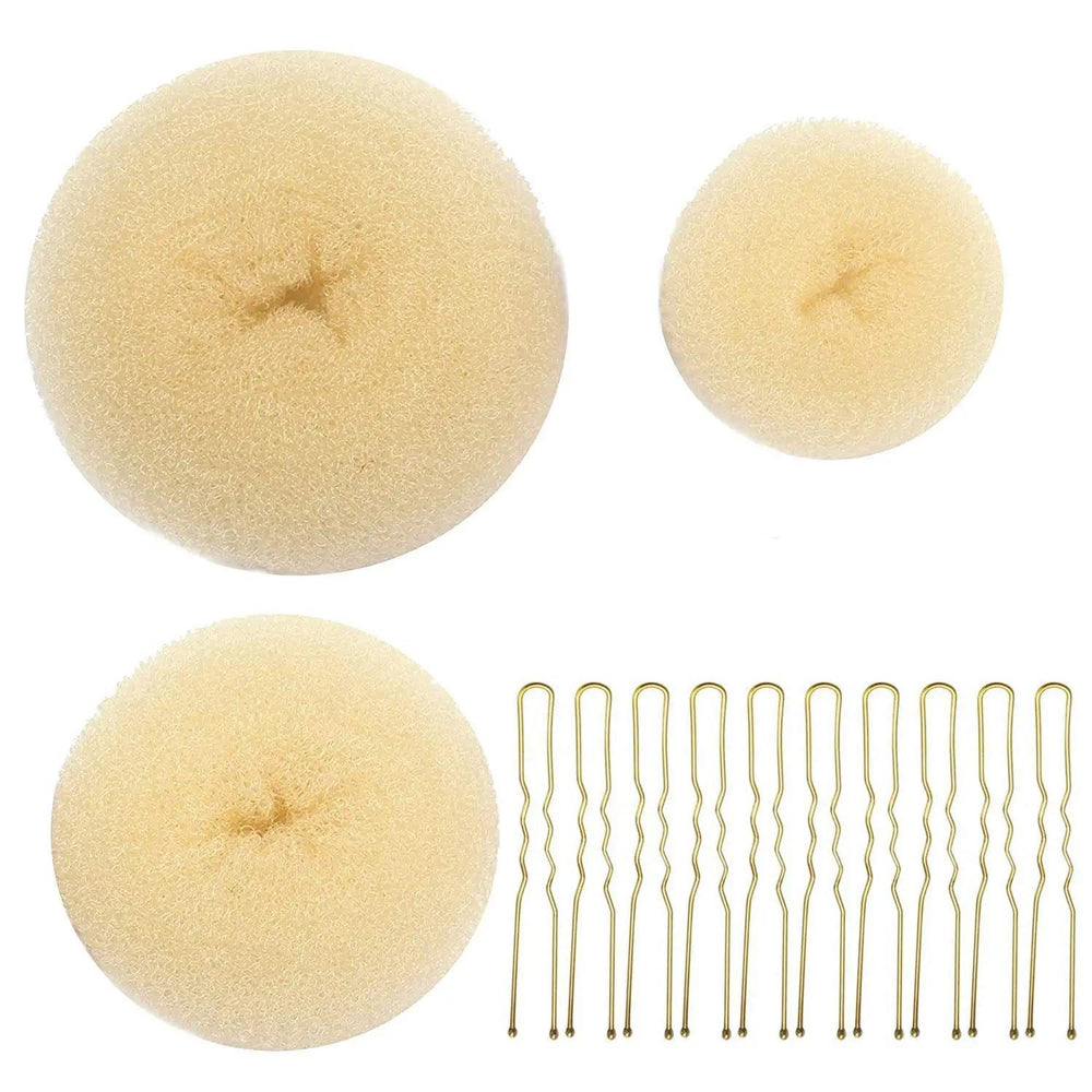 Factory direct sales opp ball head styling hair set donut does not hurt hair fluffy hair curler to tie hair