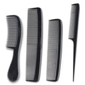 comb four-piece set, pointed tail hair comb, plastic comb, hairdressing supplies, hair salon special styling comb combs