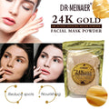 24k gold mask powder - firming, anti-wrinkle, brightening, moisturizing, active gold soft mask powder - authentic export wholesale