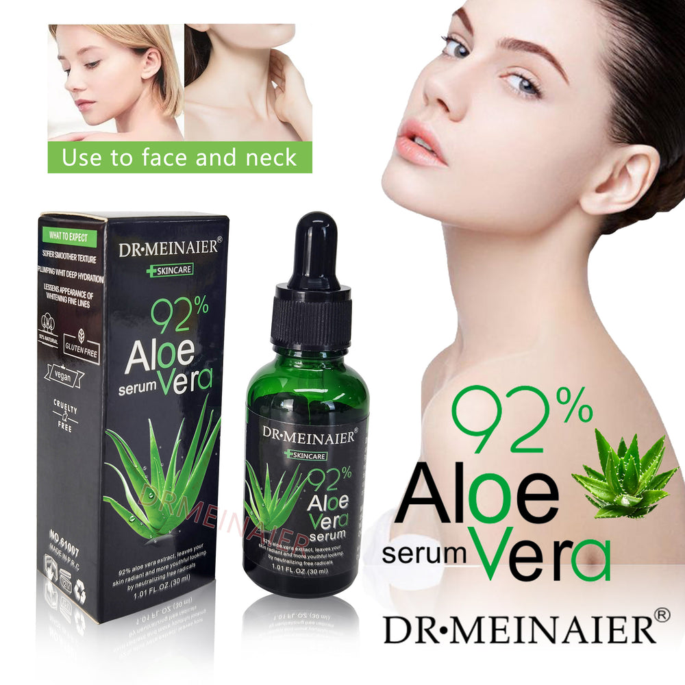 aloe vera essence serum - hydrating, moisturizing, and brightening skincare, direct from the factory
