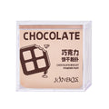 Jonbos chocolate powder puff air cushion flocked loose powder puff mini thumb powder puff finger makeup concealer powder bottom puff