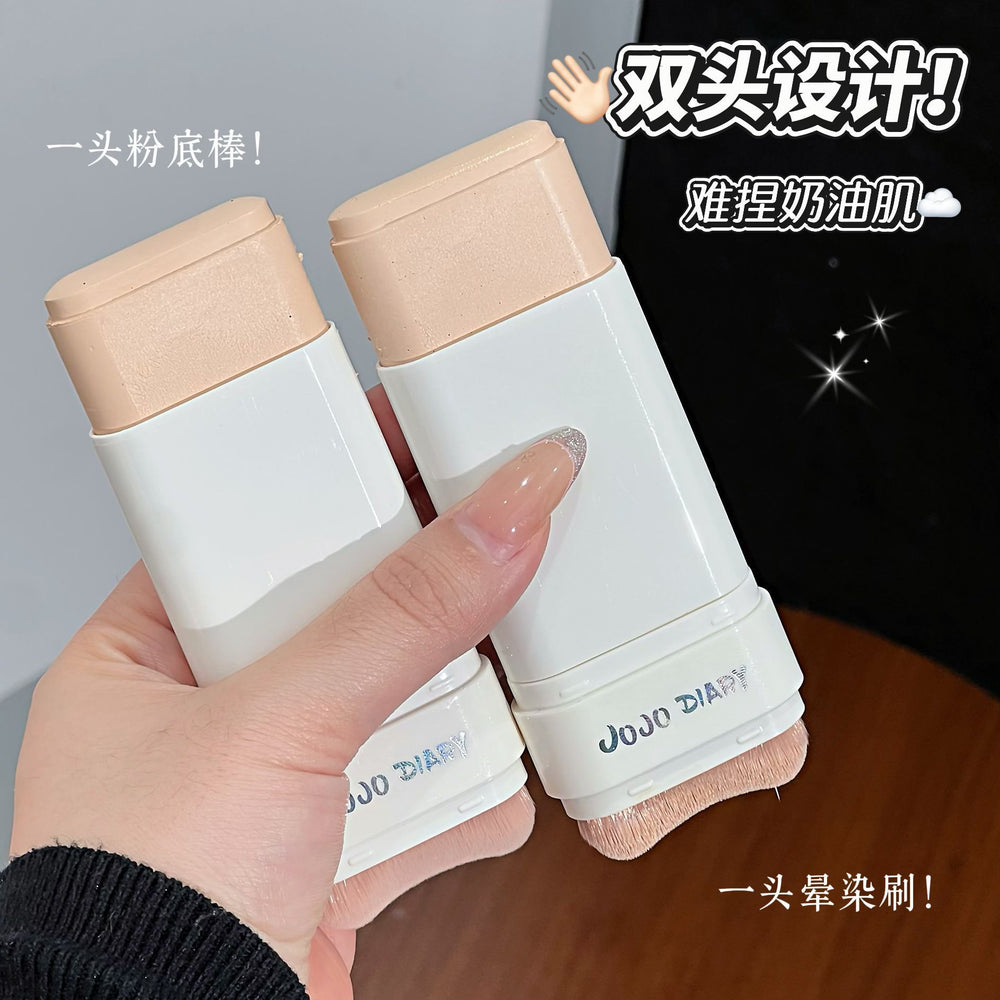 Makeup jojo diary flawless long-lasting makeup foundation stick concealer waterproof anti-sweat non-removing makeup foundation cream contour stick