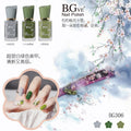Oil-based nail polish, no-bake micro-gel, scented nail polish, long-lasting, quick-drying, nude color, non-peelable, nude color, sparkling nail polish