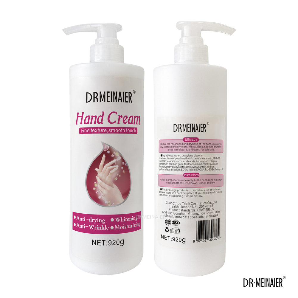 export moisturizing & firming hand cream - brightens, locks in moisture, prevents chapping - autumn/winter hand care, 920g