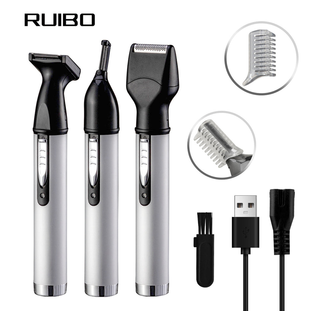 Electric women's shaver for intimate care - all-in-one epilator for underarms, pubic area, and private parts - trimming, shaving, and hair removal