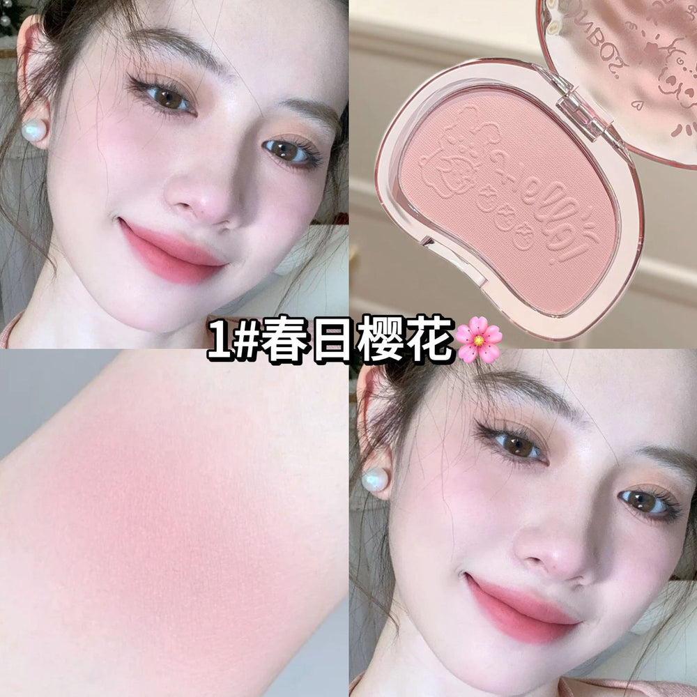 Makeup jonbos midsummer milk atmosphere blush expansion and shrinkage color nature nude makeup enhance complexion contour rouge