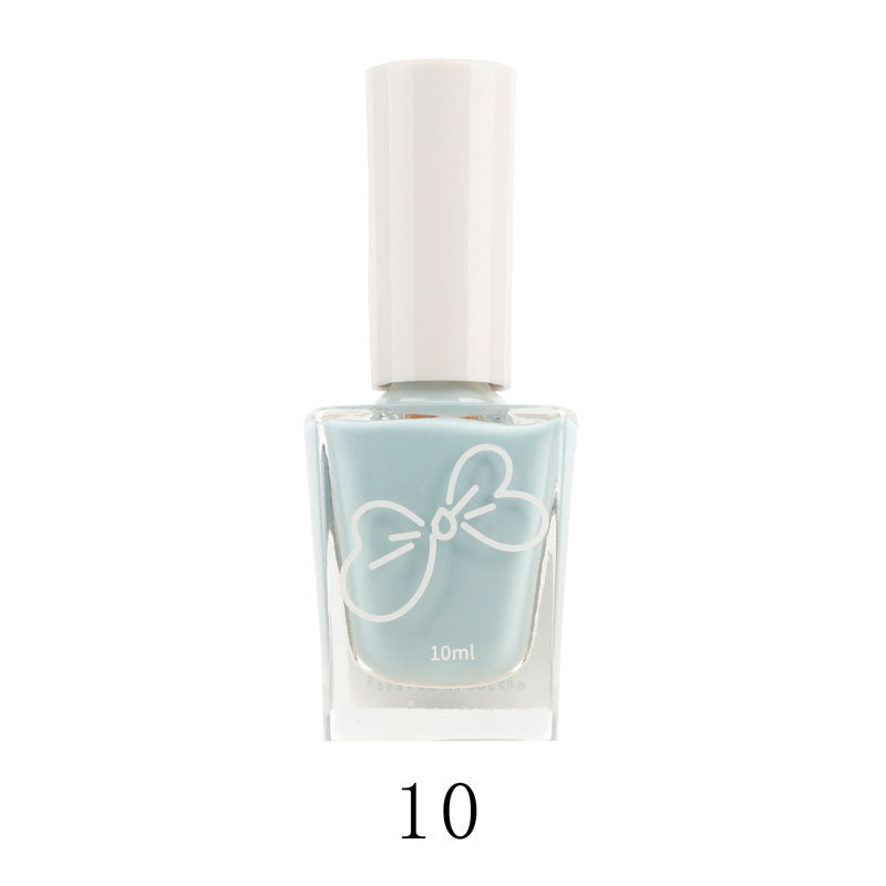 Fall and winter new color nail polish whitening oily non-peelable long-lasting nude black white nail polish wholesale